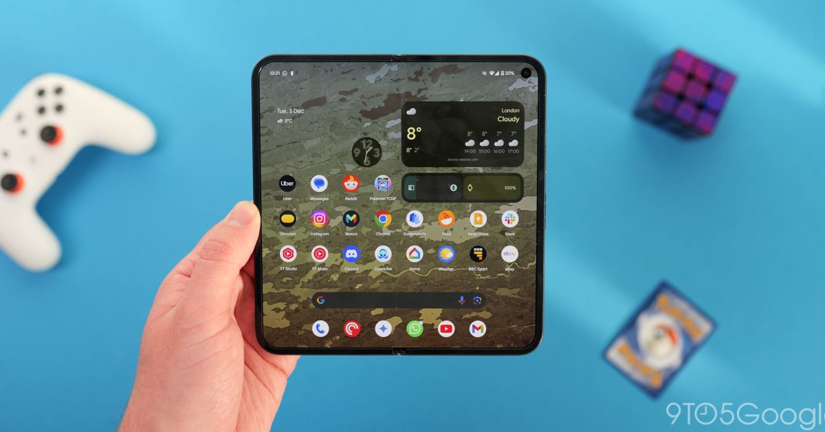 Pixel 10 Pro Fold Google - and coming to the correct incorrect time for foldables